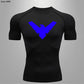 T Shirt Men Rashguard Jiu Jitsu Bjj Gym Fitness Running Training Shirts Boxing Jersey Compression Nightwing Print Tops For Male