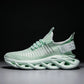 YRZL Men Shoes Comfortable Sneakers Womoen Breathable Couple Running Shoes Mesh Tenis Sport Shoes Size 36-46 Waling Sneakers Men