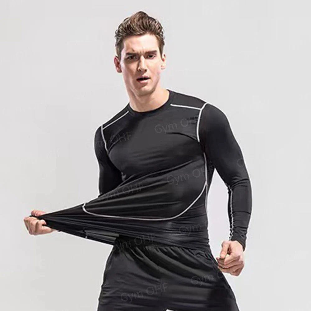 T Shirt Men Rashguard Jiu Jitsu Bjj Gym Fitness Running Training Shirts Boxing Jersey Compression Nightwing Print Tops For Male