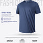 High quality men breathable fast drying running sports fitness breathable comfortable short sleeve T-shirt casual light Gym Tops