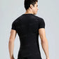 T Shirt Men Rashguard Jiu Jitsu Bjj Gym Fitness Running Training Shirts Boxing Jersey Compression Nightwing Print Tops For Male