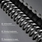2pc Gym Equipment Swinging Rope Fitness Fitness Training Rope Steel Thick Rope Muscle Rope Strength Training Fitness Equipment