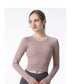 New Long Sleeve Yoga Built-in chest pad Shirts Sport Top Fitness Yoga Top Gym Top Sports Wear for Women Gym Femme Jersey Mujer
