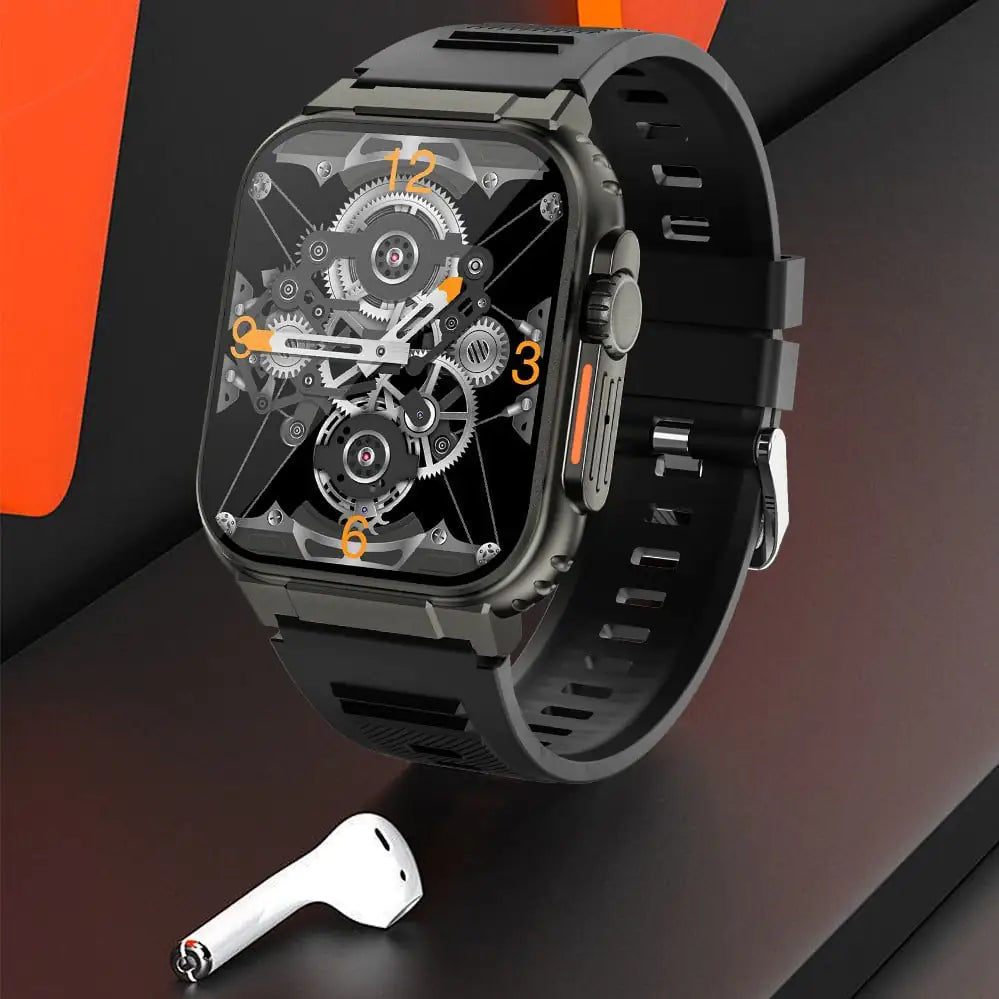 Smart Watch with Bluetooth Call and Heart Rate Monitor