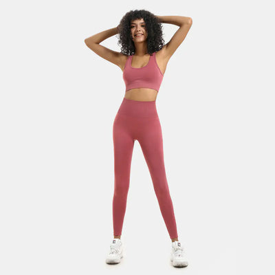 Seamless Knit Yoga Set for Women - Activewear Outfit