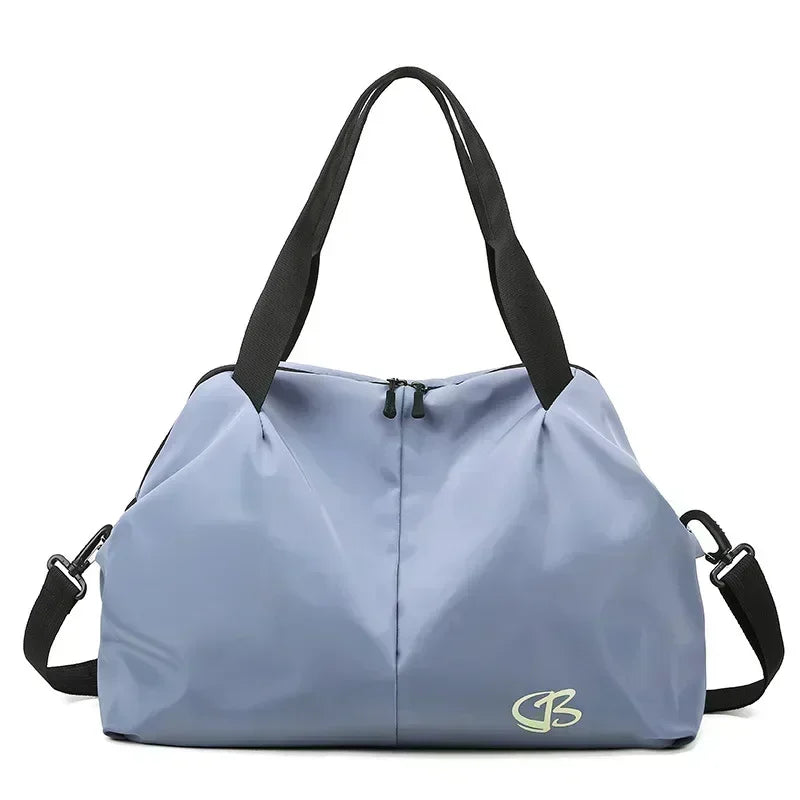 Large Capacity Yoga Gym Bag Waterproof  Women Swimming Outdoor Sports Bags Multifunction Hand Travel Duffle Weekend Package Bag