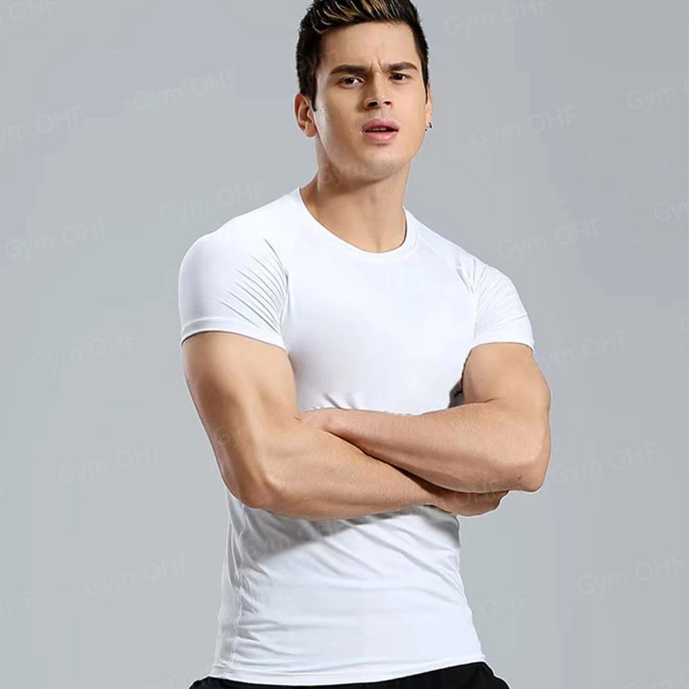 T Shirt Men Rashguard Jiu Jitsu Bjj Gym Fitness Running Training Shirts Boxing Jersey Compression Nightwing Print Tops For Male