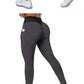 S-3XL Women's Casual High Waist Pocket Sports Leggings Fitness Pants Scrunch Butt Workout Tights Push Up Yoga Gym Leggins