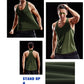 2PCS Adult Men Women Running Outdoor Shirts Tight Gym Tank Top Fitness Sleeveless T-shirts Sport Exercise Basketball Vest Clothe