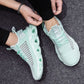 YRZL Men Shoes Comfortable Sneakers Womoen Breathable Couple Running Shoes Mesh Tenis Sport Shoes Size 36-46 Waling Sneakers Men