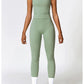 2 Pieces Sportswear Seamless Yoga Set Gym Clothes Sportswear Yoga Suits For Women Fitness Set Tracksuits Sports Bra Gym Leggings