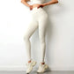Women's Seamless Yoga Leggings Fitness GYM Pants High Waist Elastic Sexy Hips Tight Peach Buttocks Quick Dry Breathable Pants