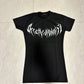 Breathedivinity Compression Shirt Short Sleeve tops Muscle GYM Fitness Mock Neck in Black Wolves Club Y2K