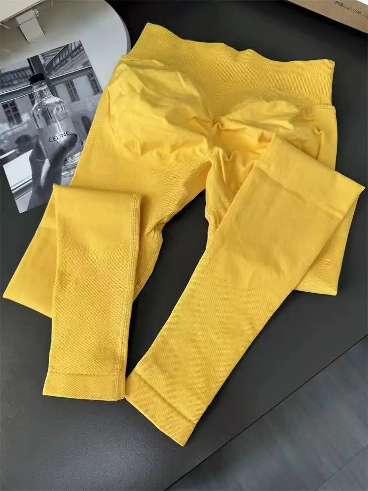 Seamless Gym Pants Women Soft Scrunch Workout Tights Female Running High Waist Yoga Legging Push Up Sports Leggings Women