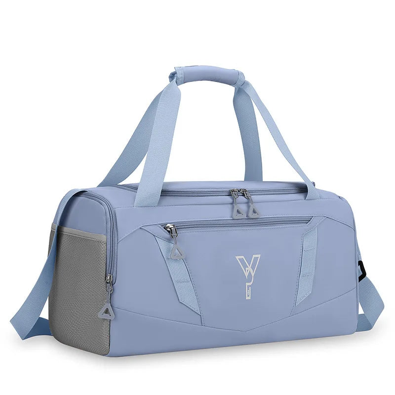 Woman Sports Gym Handbag Waterproof Fitness Training Bag Dry Wet Swimming Tote With Shoes Pocket Travel Luggage Shoulder Bags