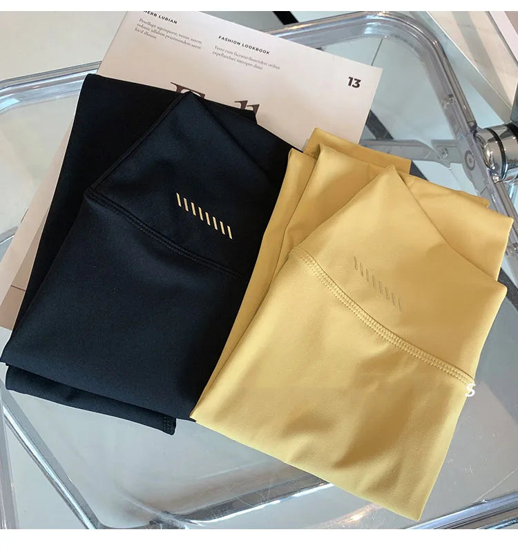 Women V Front Cross over Yoga Pants Soft Nylon Gym Sport Leggings Stretchy Workout Fitness Tights Running Squat Proof Dry Fit