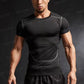 T Shirt Men Rashguard Jiu Jitsu Bjj Gym Fitness Running Training Shirts Boxing Jersey Compression Nightwing Print Tops For Male