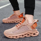 YRZL Men Shoes Comfortable Sneakers Womoen Breathable Couple Running Shoes Mesh Tenis Sport Shoes Size 36-46 Waling Sneakers Men