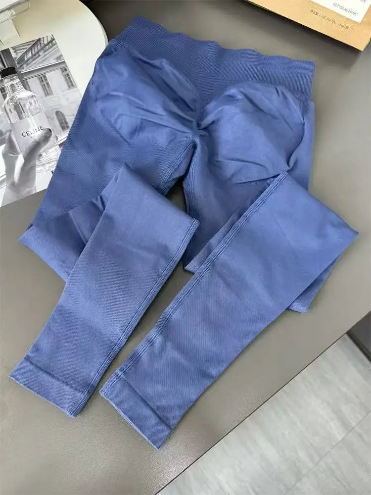 Seamless Gym Pants Women Soft Scrunch Workout Tights Female Running High Waist Yoga Legging Push Up Sports Leggings Women