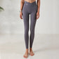 Women V Front Cross over Yoga Pants Soft Nylon Gym Sport Leggings Stretchy Workout Fitness Tights Running Squat Proof Dry Fit