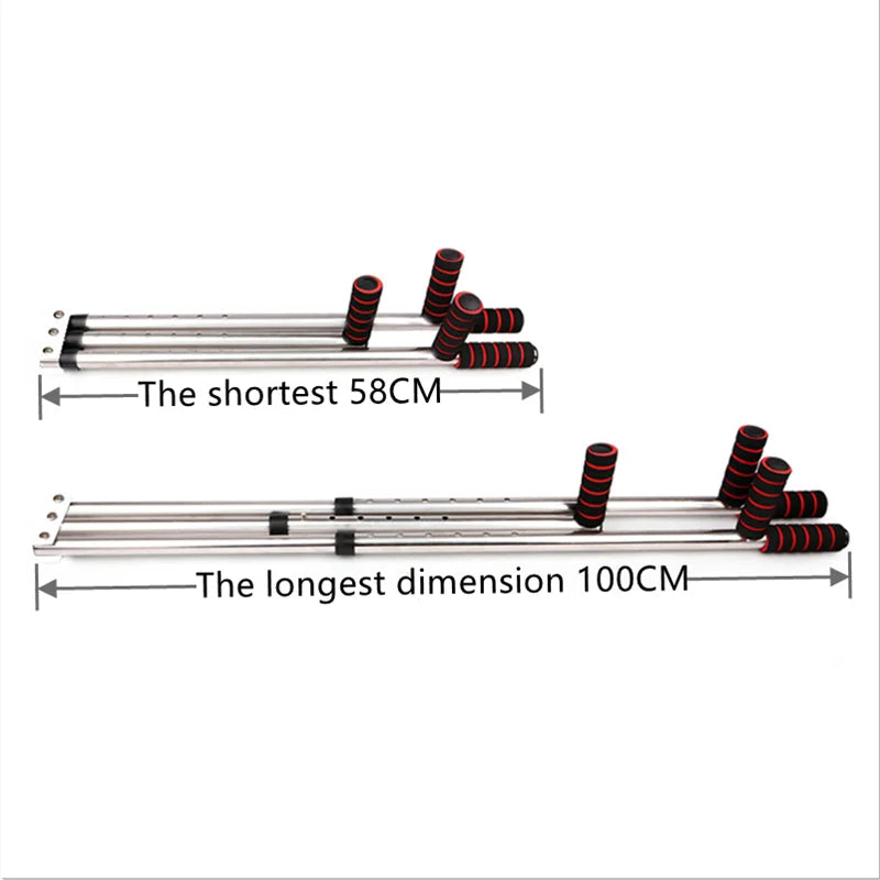 3 Bar Leg Stretcher Split Machine Extension Device Stainless Steel Leg Ligament for Ballet Yoga Exercise Training Equipment