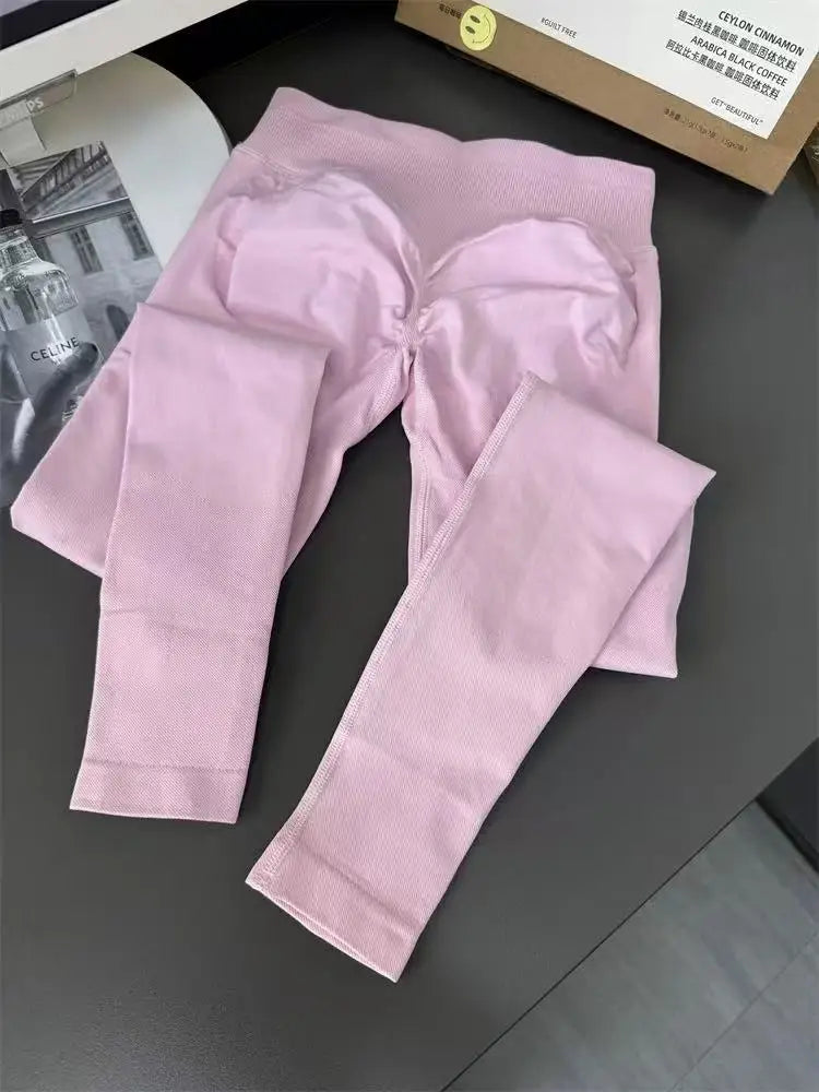 Seamless Gym Pants Women Soft Scrunch Workout Tights Female Running High Waist Yoga Legging Push Up Sports Leggings Women