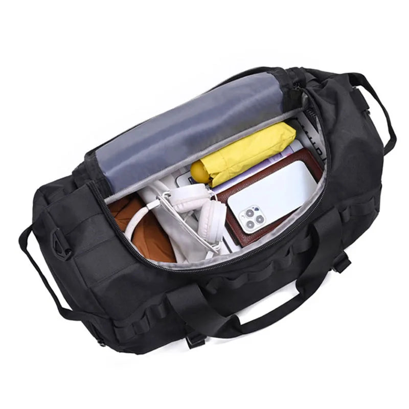 Travel Fitness Gym Bag Outdoor Handbag Backpack Man Women Daily Training Casual Trip Multifunctional Large Capacity Storage Bags