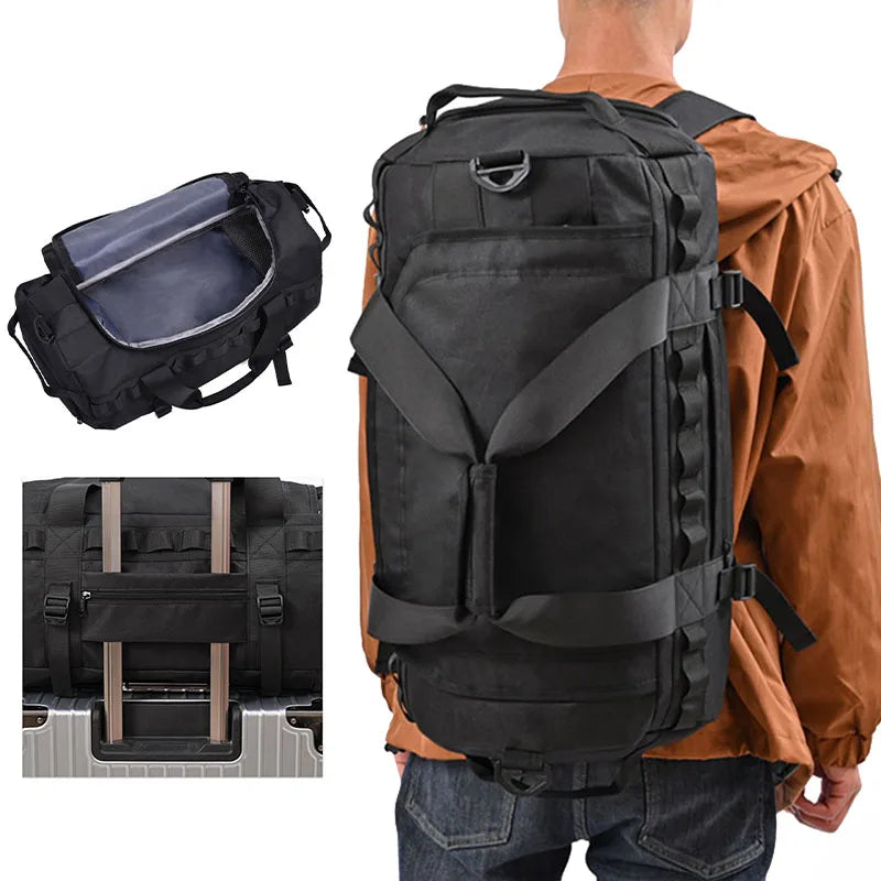 Travel Fitness Gym Bag Outdoor Handbag Backpack Man Women Daily Training Casual Trip Multifunctional Large Capacity Storage Bags