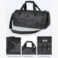 Men Fitness Bag Large Capacity with Shoe Compartment and Wet Pocket Training Sports Bag for Camping/Trekking/Hiking/Traveling