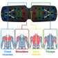 28 in 1 Push Up Rack Board System Fitness Workout Train Home Gym Exercise Stands