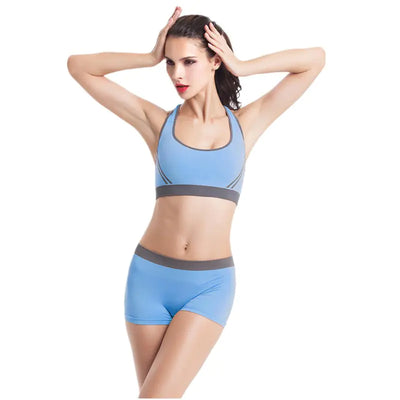 Wireless Yoga Bra Set