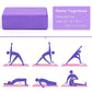 25cm Yoga Ball Set with Resistance Bands and Blocks