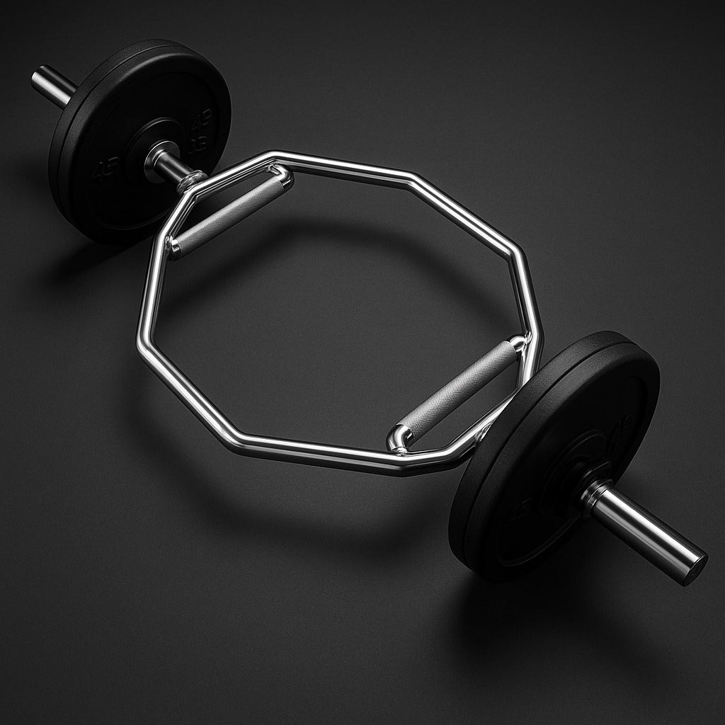 RitFit 56" Solid Steel Olympic Hex Bar