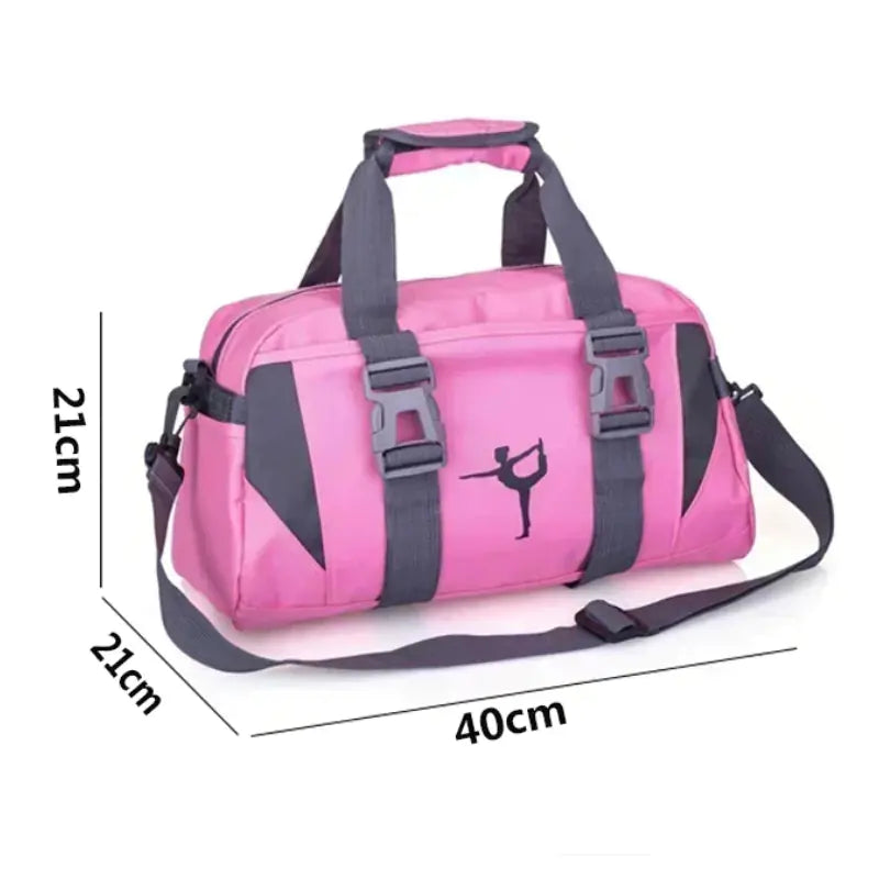 Waterproof Nylon Yoga Fitness Shoulder Crossbody Bag