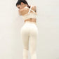 Lace Edge Yoga Set - Activewear Yoga Outfit