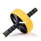 Ab Power Roller with Foam Handle for Indoor Fitness