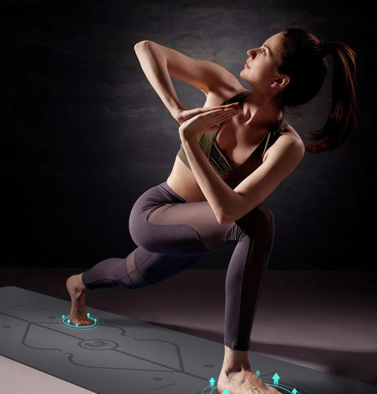 5mm Natural Rubber Suede High-End Non-Slip Yoga Mat