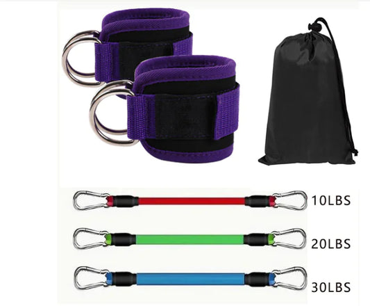 Ankle Strap Sports Weight Booster Elastic Band Ankle Support