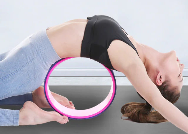 Yoga Wheel for Back-Bending and Stretching Exercises