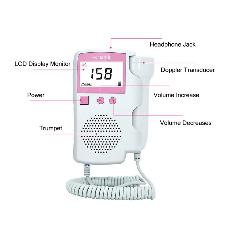 Doppler Fetal Heart Rate Monitor