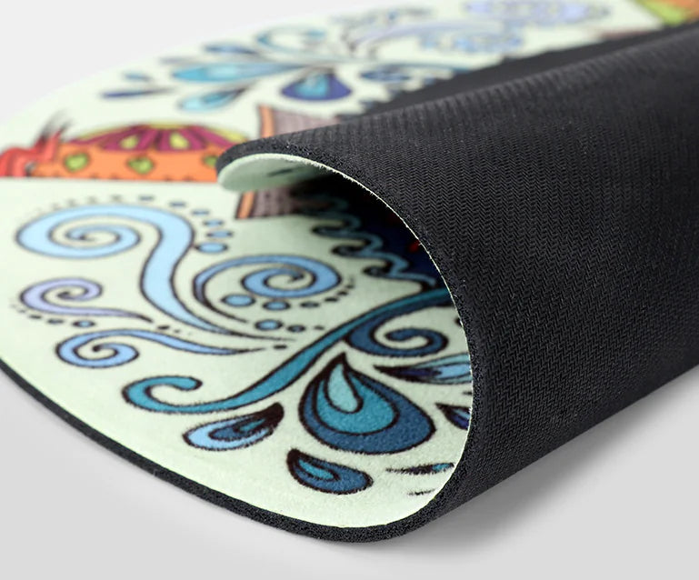 "Carpet, Yoga Mat, Printed Meditation Mat"