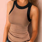 Casual Women’s Sleeveless Round Neck Sport Top