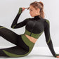 Seamless Yoga Set for Women - Fitness Activewear