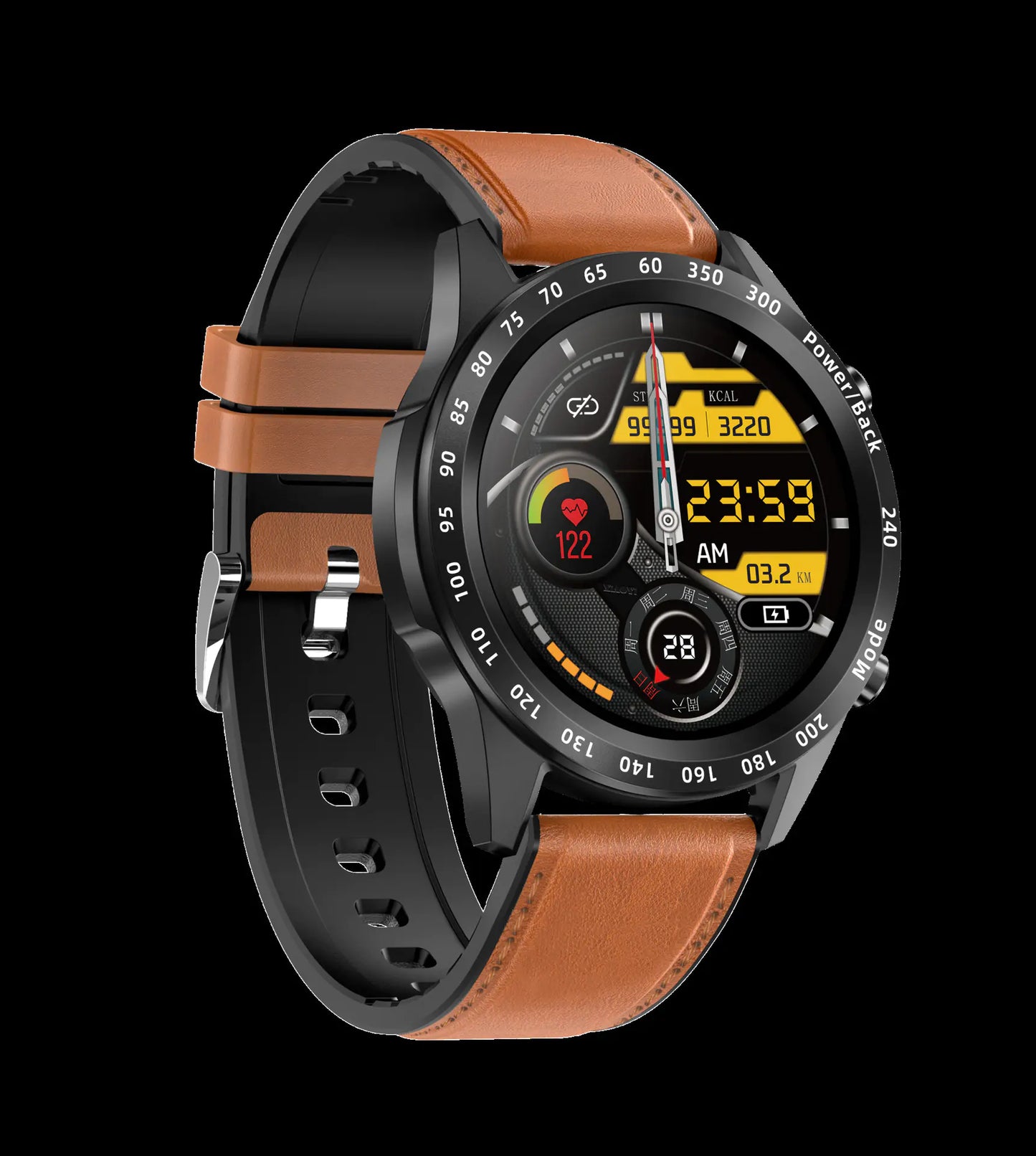 Bluetooth Call Smart Watch with Heart Rate Monitor