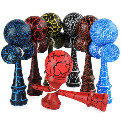 Wooden Juggling Ball and Sword Ball Set