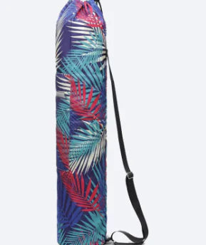 Printed Canvas Yoga Backpack