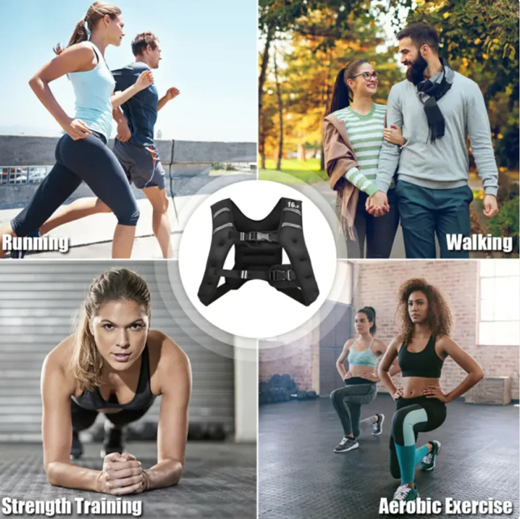 Adjustable Weighted Training Vest