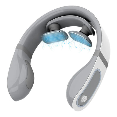 Smart Neck Massager with Heat and Vibration Therapy