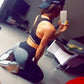 Mesh Panel Yoga Leggings for Activewear (Model 3054)