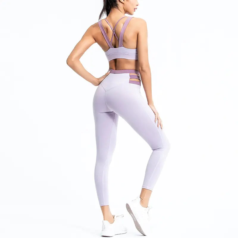2020 Cross-Border Yoga Suit Set - Quick-Dry Activewear